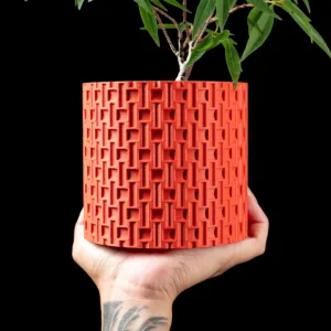 3D tisk, květináč, kytky, truhlík