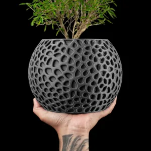 3D tisk, květináč, kytky, truhlík